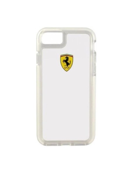 Ferrari smūgiams atsparus dėklas, skirtas iPhone 7 / 8 / SE 2020 / SE 2022 - skaidrus