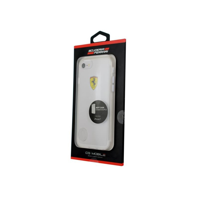 Ferrari skaidrus dėklas, skirtas iPhone 7 / 8 / SE 2020 / SE 2022 - skaidrus