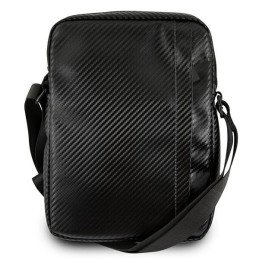 BMW Carbon / Blue Stripe krepšys 10" planšetei - juodas