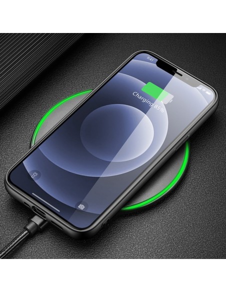 Dux Ducis Fino dėklo dangtelis padengtas nailono medžiaga iPhone 13 mini žalia