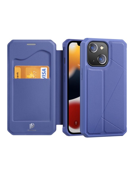 DUX DUCIS Skin X dėklo dėklo dangtelis su atvartu iPhone 13 mini mėlynas DUX DUCIS Skin X dėklo dėklo dangtelis su atvartu iPhone 13 mini mėlynas