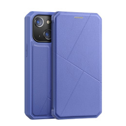 DUX DUCIS Skin X dėklo dėklo dangtelis su atvartu iPhone 13 mini mėlynas