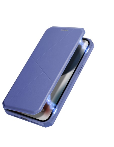 DUX DUCIS Skin X dėklo dėklo dangtelis su atvartu iPhone 13 mini mėlynas DUX DUCIS Skin X dėklo dėklo dangtelis su atvartu iPhone 13 mini mėlynas