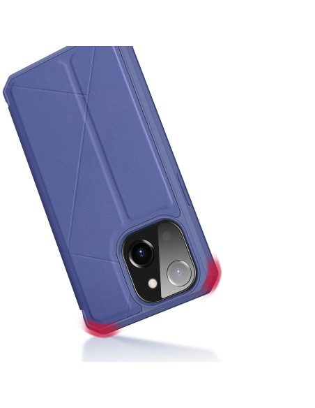 DUX DUCIS Skin X dėklo dėklo dangtelis su atvartu iPhone 13 mini mėlynas DUX DUCIS Skin X dėklo dėklo dangtelis su atvartu iPhone 13 mini mėlynas