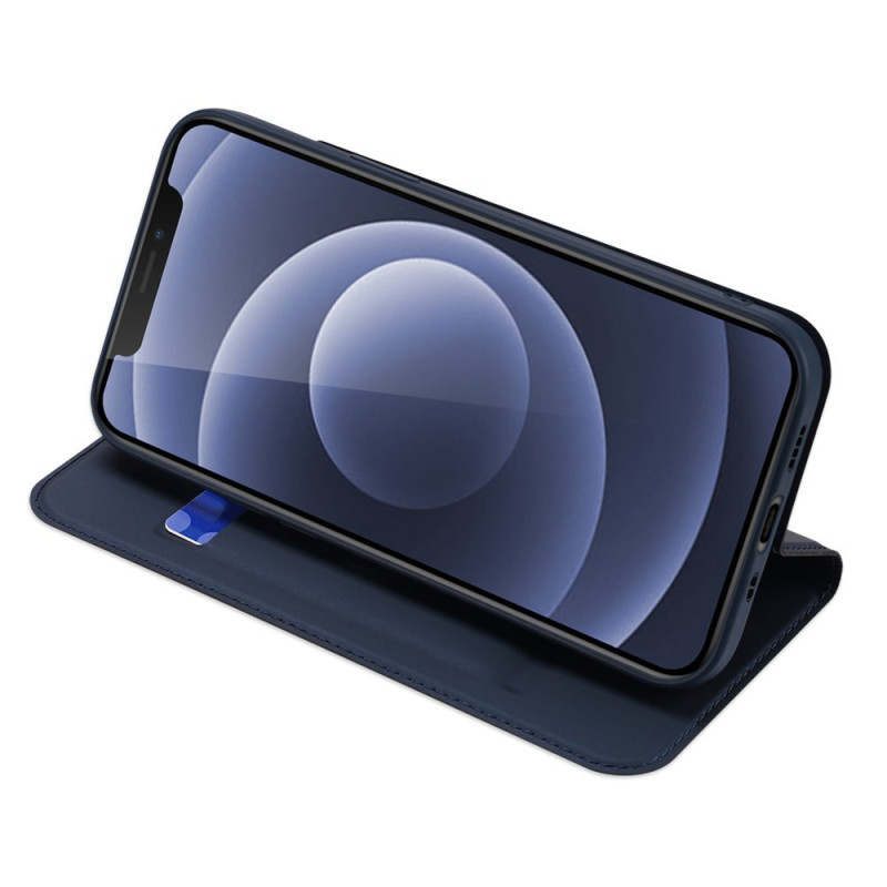 Dux Ducis Skin Pro dėklo dėklo dangtelis su atvartu iPhone 13 mini mėlynas