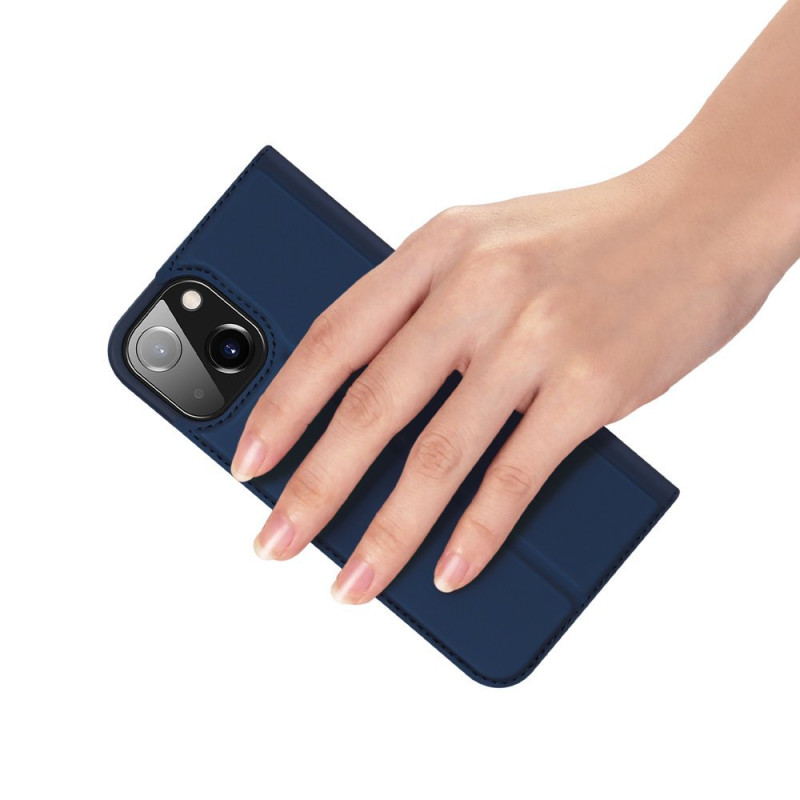 Dux Ducis Skin Pro dėklo dėklo dangtelis su atvartu iPhone 13 mini mėlynas