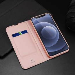 Dux Ducis Skin Pro dėklo dėklo dangtelis su atvartu iPhone 13 mini mėlynas