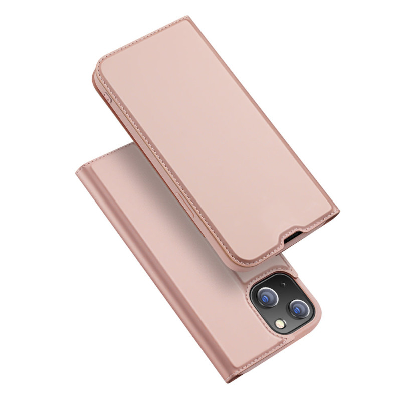 Dux Ducis Skin Pro dėklo dėklo dėklas su atvartu iPhone 13 mini rožinis Dux Ducis Skin Pro dėklo dėklo dėklas su atvartu iPhone 13 mini rožinis