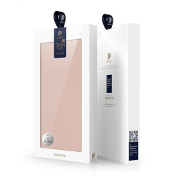 Dux Ducis Skin Pro dėklo dėklo dėklas su atvartu iPhone 13 mini rožinis