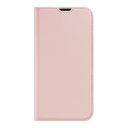 Dux Ducis Skin Pro dėklo dėklo dėklas su atvartu iPhone 13 mini rožinis