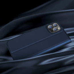 Dux Ducis Skin Pro dėklo dėklo dėklas su atvartu iPhone 13 mini rožinis