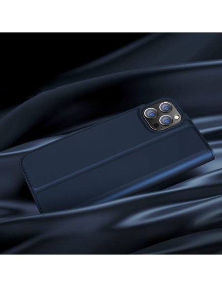 Dux Ducis Skin Pro dėklo dėklo dėklas su atvartu iPhone 13 mini rožinis