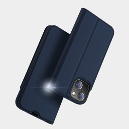 Dux Ducis Skin Pro dėklo dėklo dėklas su atvartu iPhone 13 mini rožinis