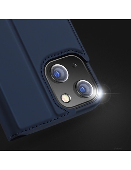 Dux Ducis Skin Pro dėklo dėklo dėklas su atvartu iPhone 13 mini rožinis