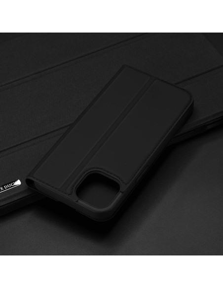 Dux Ducis Skin Pro dėklo dėklo dėklas su atvartu iPhone 13 mini rožinis