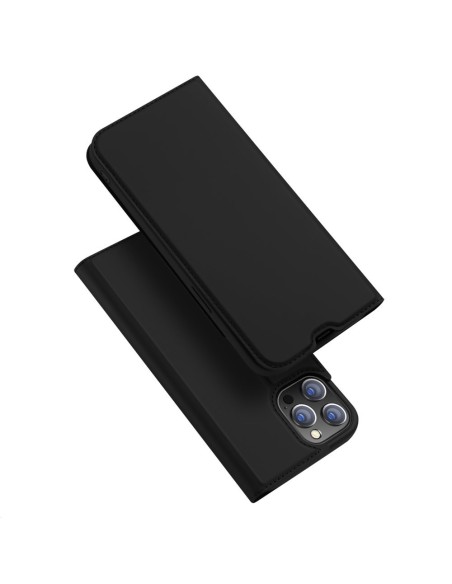 Dux Ducis Skin Pro dėklo dėklo dangtelis su atvartu iPhone 13 Pro juodas Dux Ducis Skin Pro dėklo dėklo dangtelis su atvartu iPhone 13 Pro juodas