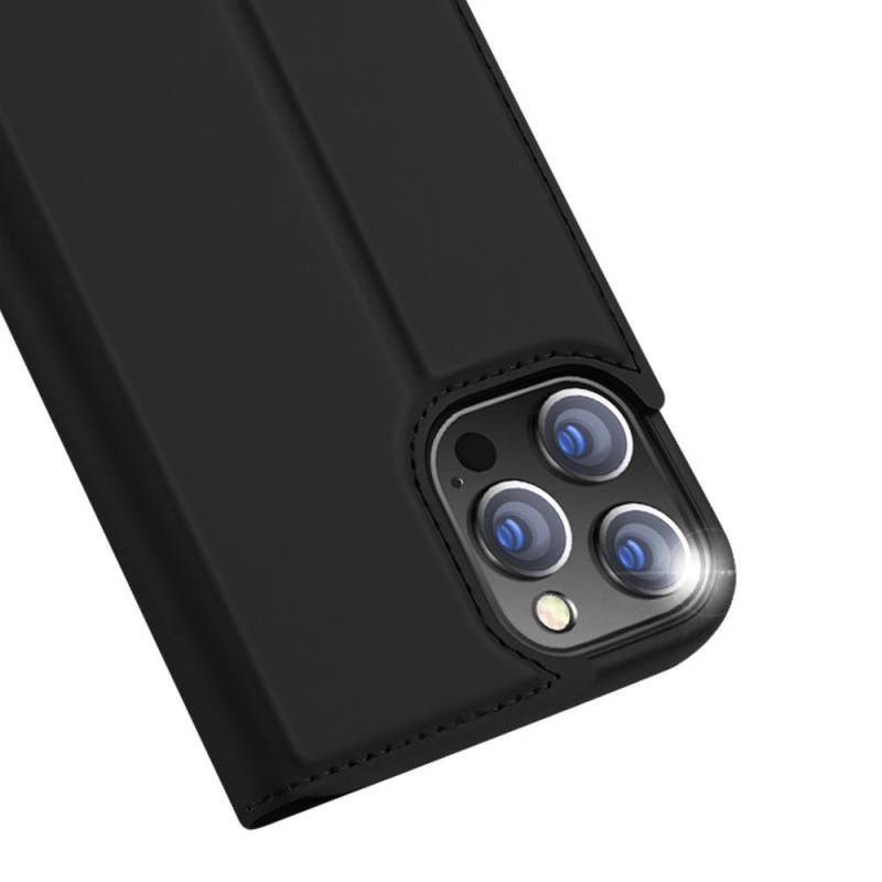 Dux Ducis Skin Pro dėklo dėklo dangtelis su atvartu iPhone 13 Pro juodas