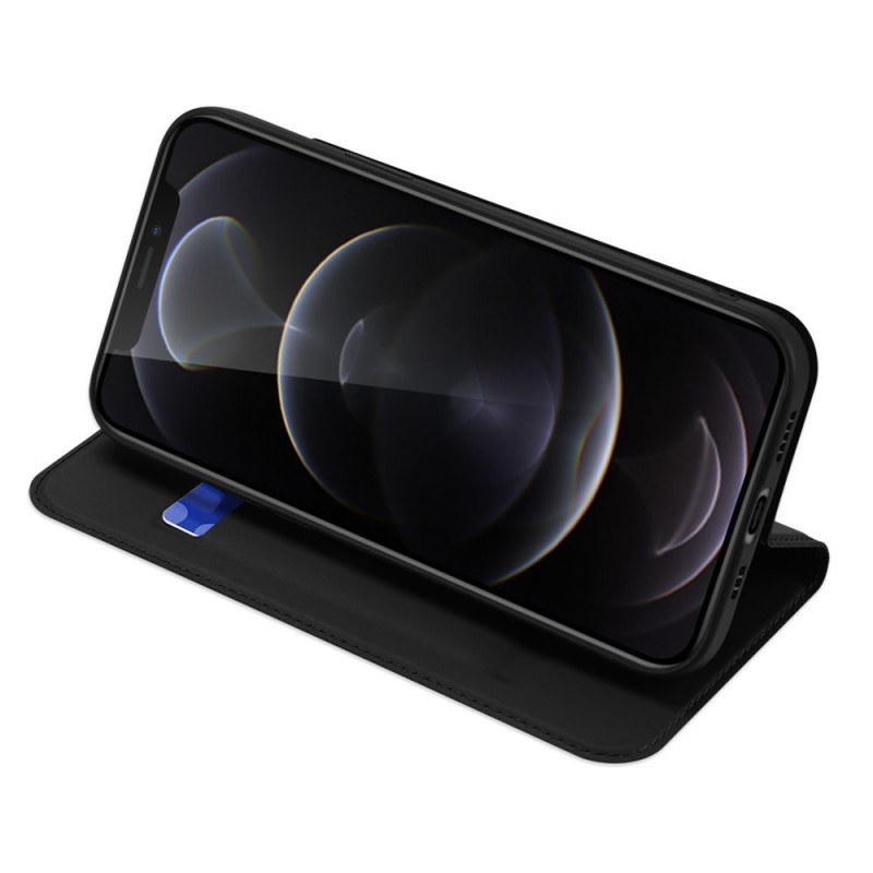 Dux Ducis Skin Pro dėklo dėklo dangtelis su atvartu iPhone 13 Pro juodas
