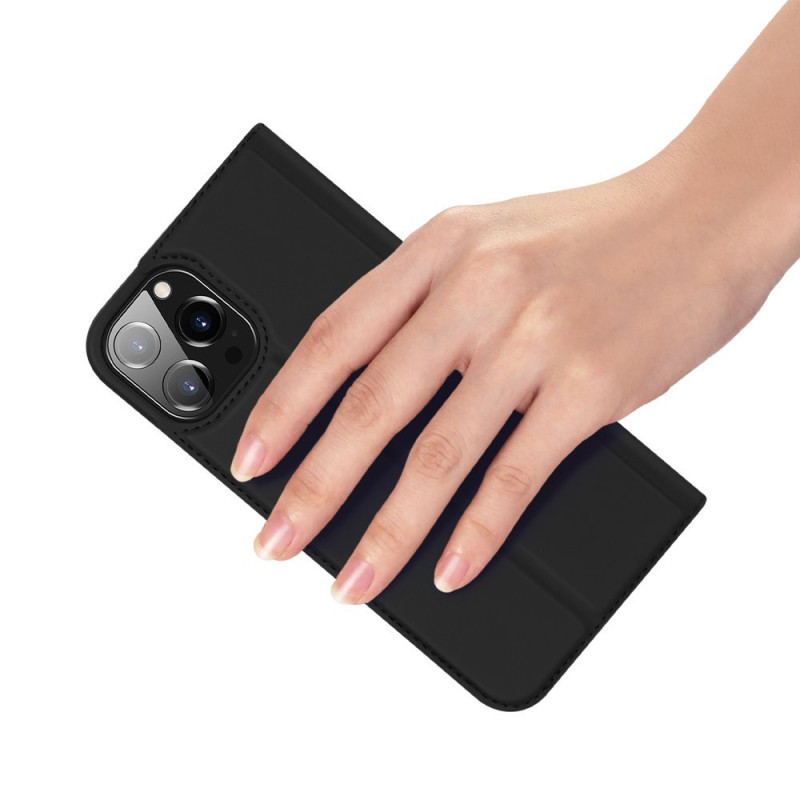 Dux Ducis Skin Pro dėklo dėklo dangtelis su atvartu iPhone 13 Pro juodas