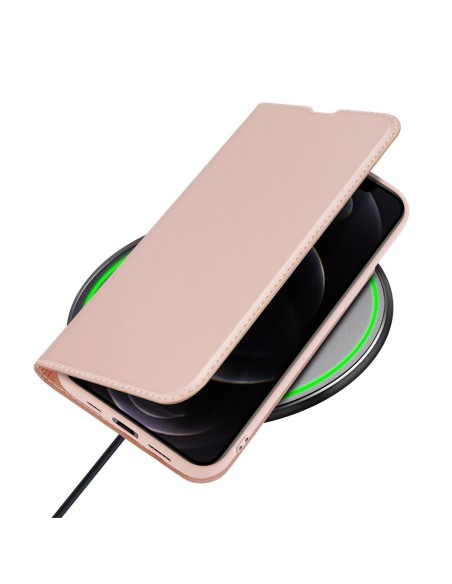 Dux Ducis Skin Pro dėklo dėklo dangtelis su atvartu iPhone 13 Pro rožinis Dux Ducis Skin Pro dėklo dėklo dangtelis su atvartu iPhone 13 Pro rožinis