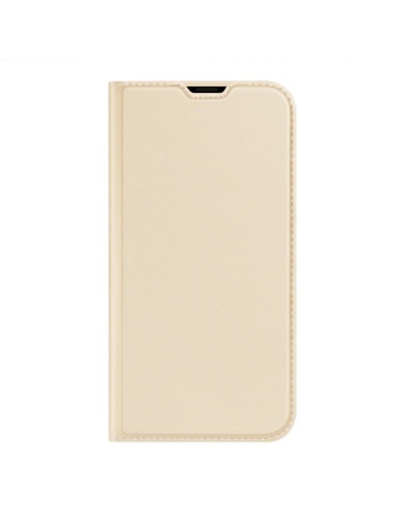 Dux Ducis Skin Pro dėklo dėklo dangtelis su atvartu iPhone 13 Pro auksinis