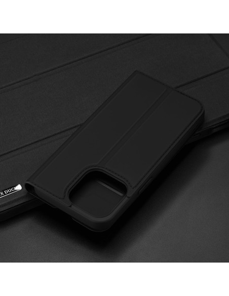 Dux Ducis Skin Pro dėklo dėklo dangtelis su atvartu iPhone 13 Pro auksinis