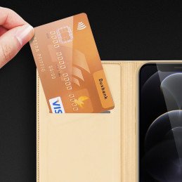 Dux Ducis Skin Pro dėklo dėklo dangtelis su atvartu iPhone 13 Pro Max juodas