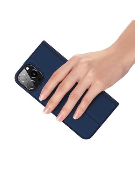 Dux Ducis Skin Pro dėklo dėklo dangtelis su atvartu iPhone 13 Pro Max mėlynas Dux Ducis Skin Pro dėklo dėklo dangtelis su atvartu iPhone 13 Pro Max mėlynas