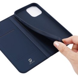 Dux Ducis Skin Pro dėklo dėklo dangtelis su atvartu iPhone 13 Pro Max mėlynas