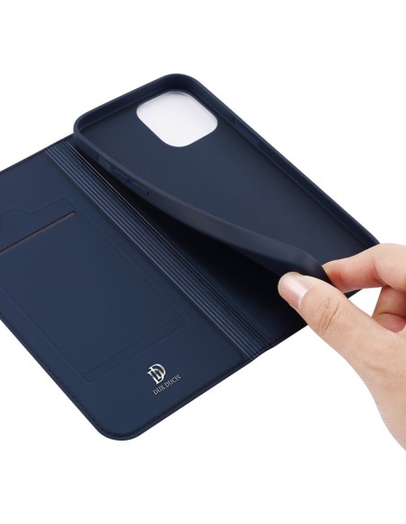 Dux Ducis Skin Pro dėklo dėklo dangtelis su atvartu iPhone 13 Pro Max mėlynas Dux Ducis Skin Pro dėklo dėklo dangtelis su atvartu iPhone 13 Pro Max mėlynas