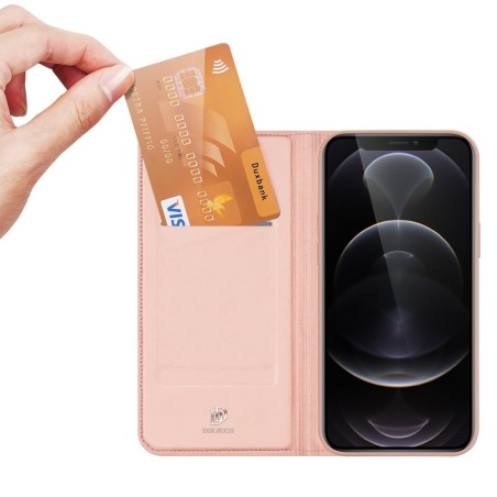 Dux Ducis Skin Pro dėklo dėklo dangtelis su atvartu iPhone 13 Pro Max rožinis Dux Ducis Skin Pro dėklo dėklo dangtelis su atvartu iPhone 13 Pro Max rožinis