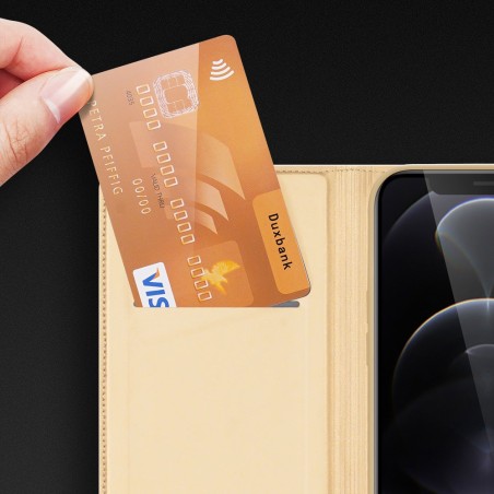 Dux Ducis Skin Pro dėklo dėklo dangtelis su atvartu iPhone 13 Pro Max rožinis Dux Ducis Skin Pro dėklo dėklo dangtelis su atvartu iPhone 13 Pro Max rožinis