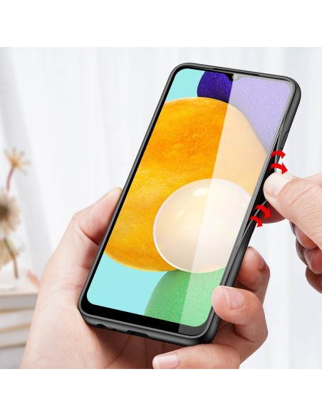 Dux Ducis Fino dėklo dangtelis, padengtas nailono medžiaga, skirtas Samsung Galaxy A03s žaliai Dux Ducis Fino dėklo dangtelis, padengtas nailono medžiaga, skirtas Samsung Galaxy A03s žaliai
