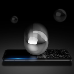 Dux Ducis 10D grūdintas stiklas, patvarus 9H grūdintas stiklas visam ekranui su rėmeliu, skirtu Nokia 1.4 skaidriam (tin...