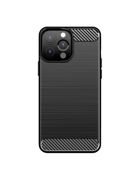 Carbon Case lankstus dangtelis iPhone 13 Pro juodas