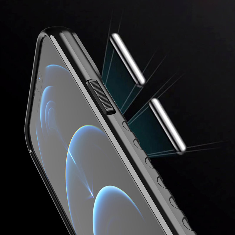 Thunder Case, lankstus šarvuotas dėklas, dangtelis iPhone 13 Pro Max, žalias
