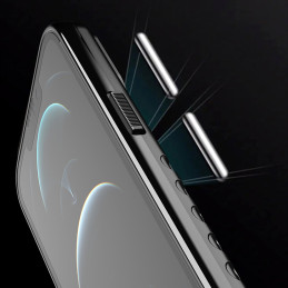 Thunder Case, lankstus šarvuotas dėklas, dangtelis iPhone 13 Pro, juodas