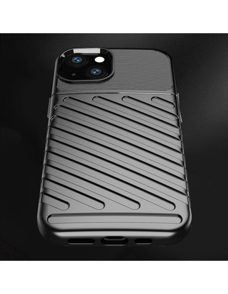 Thunder Case, lankstus šarvuotas dėklas, dangtelis iPhone 13, žalias Thunder Case, lankstus šarvuotas dėklas, dangtelis iPhone 13, žalias