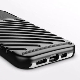Thunder Case, lankstus šarvuotas dėklas, dangtelis iPhone 13, žalias