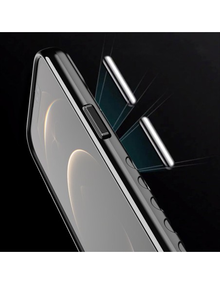 Thunder Case, lankstus šarvuotas dėklas, dangtelis iPhone 13 mini, juodas