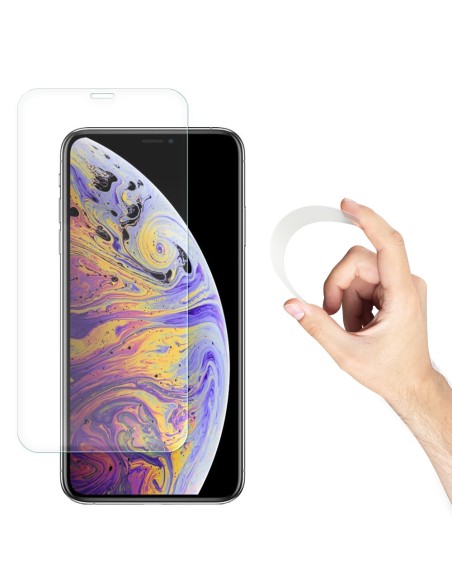 Wozinsky Nano Flexi hibridinė lankstaus stiklo plėvelė grūdinto stiklo iPhone 14 Plus / 13 Pro Max Wozinsky Nano Flexi hibridinė lankstaus stiklo plėvelė grūdinto stiklo iPhone 14 Plus / 13 Pro Max