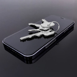 Wozinsky Super patvarus, pilnai klijuojamas grūdintas stiklas viso ekrano dangtelis su rėmeliu patogiu dėklu iPhone 14 P...