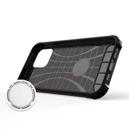 Hybrid Armor šarvuotas hibridinis dėklas, dangtelis iPhone 13 Pro Max, mėlynas