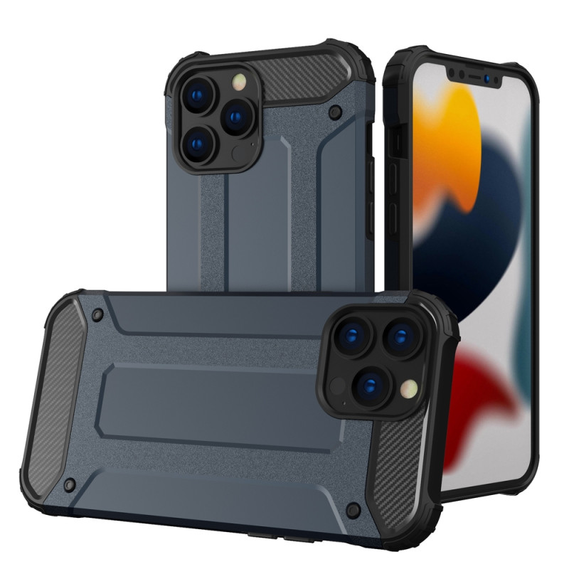 Hybrid Armor šarvuotas hibridinis dėklas, dangtelis iPhone 13 Pro, mėlynas Hybrid Armor šarvuotas hibridinis dėklas, dangtelis iPhone 13 Pro, mėlynas