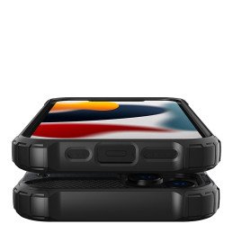 Hybrid Armor šarvuotas hibridinis dėklo dangtelis skirtas iPhone 13 mini gold