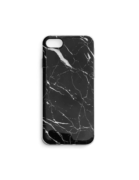 Wozinsky Marble gelio dėklas marmurinis dangtelis iPhone 13 mini juodas