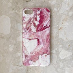 Wozinsky Marble gelio dėklas marmurinis dangtelis iPhone 13 mini juodas