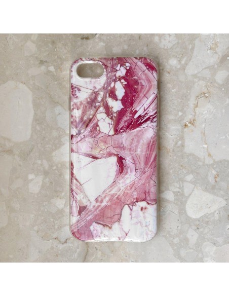 Wozinsky Marble gelio dėklas marmurinis dangtelis iPhone 13 mini juodas