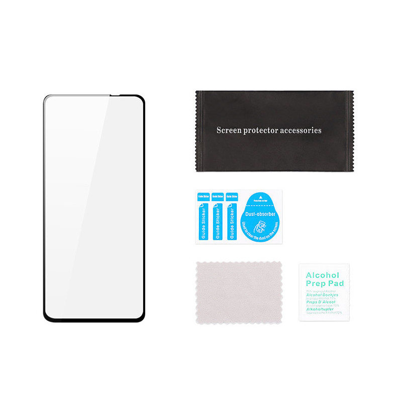 Dux Ducis 9D grūdintas stiklas patvarus 9H grūdintas stiklas visam ekranui su rėmeliu OnePlus Nord N200 5G juodas (tinka...