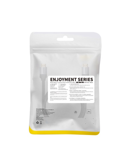 Adapterio laidas HDMI 4K60Hz 1,5 m tamsiai pilkas